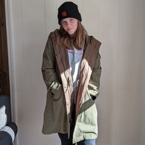 🍂 Gap green parka